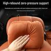 Aviation Suede Plush Neck Pillow & Lumbar Support for AITO M7/M8/M9 Headrest - Car Interior Accessories