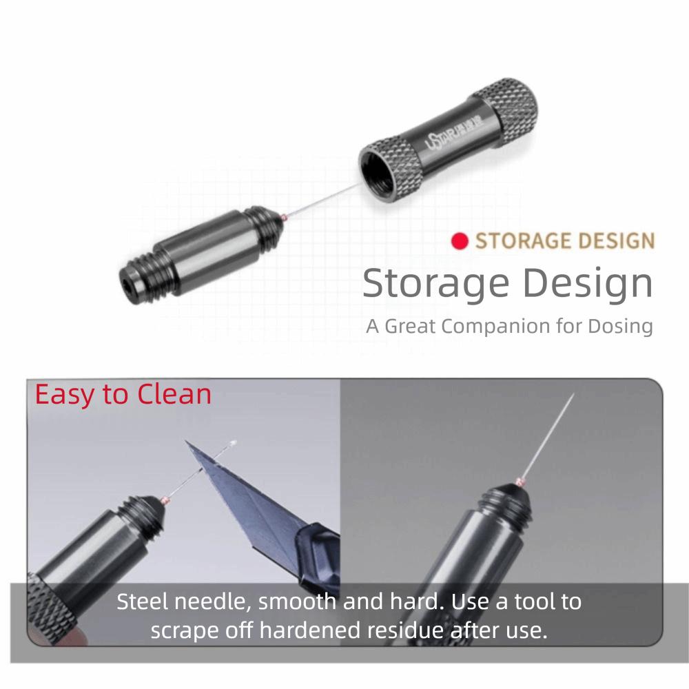 Mini Modell Dosierstab Metall Kleinteile Modell Klebstoff Dosierassistent Stabil Tragbar Klebstoffapplikator Nadel Hobby Basteln