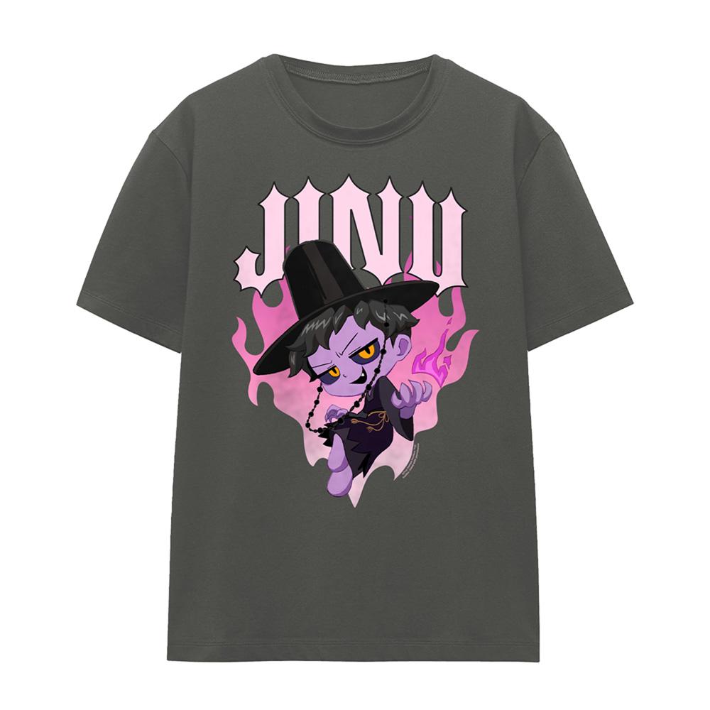 K-Pop Demon Hunters Womens/Ladies Jinu Flames T-Shirt