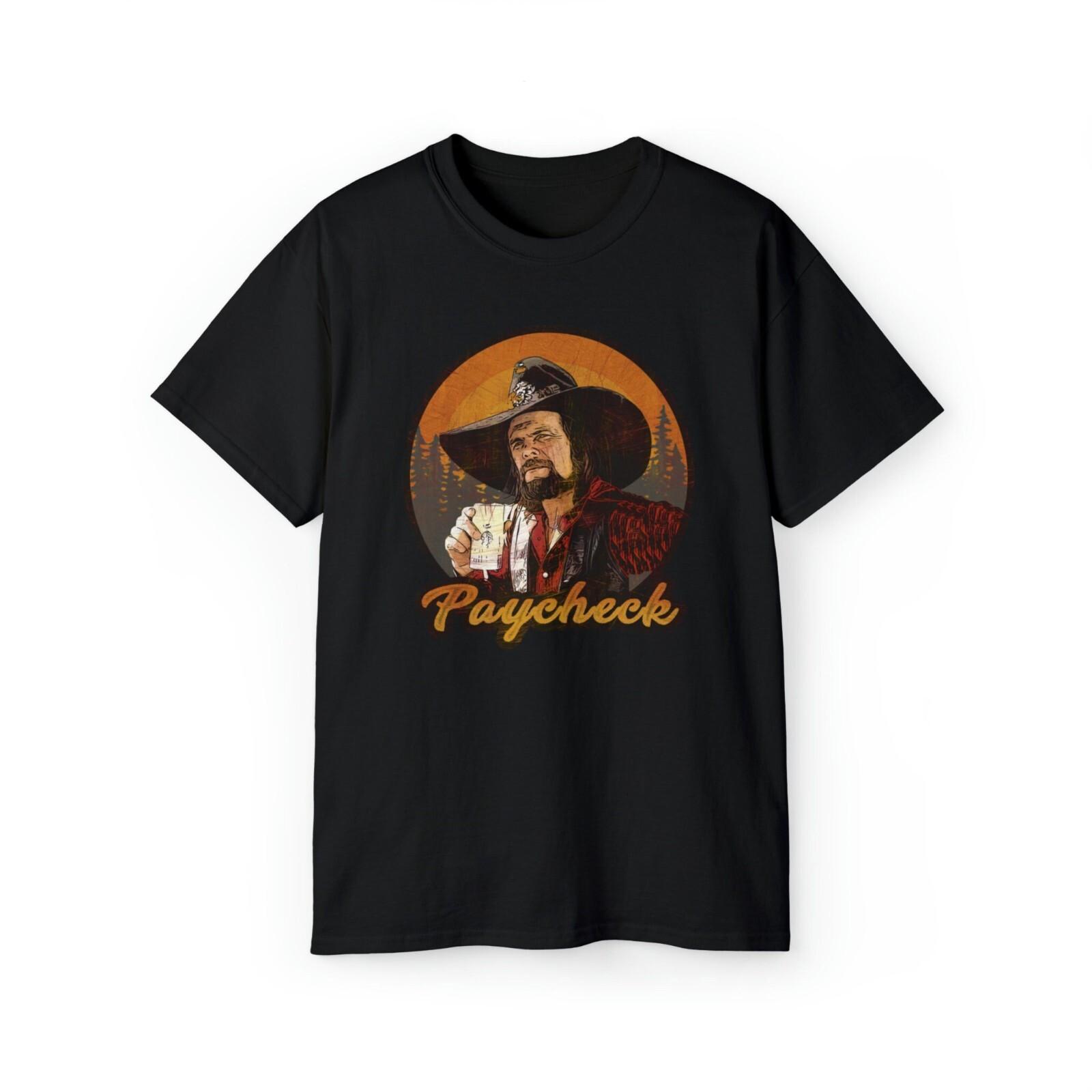New Johnny Paycheck Country Music Gift For Fans Unisex S-5XL Shirt DN85 XXXL