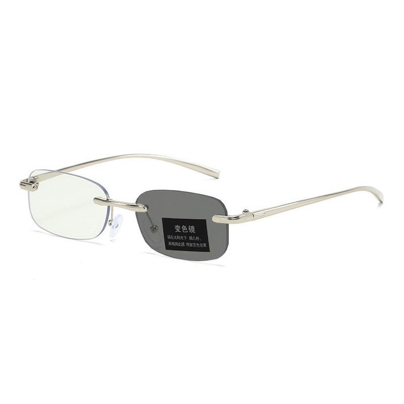 Xiaomi Non-framed Diamond Cut Edge Reading Glasses For Men And Women, Anti-blue Light Reading Glasses, Photochromic Flat Lenses XJC3005