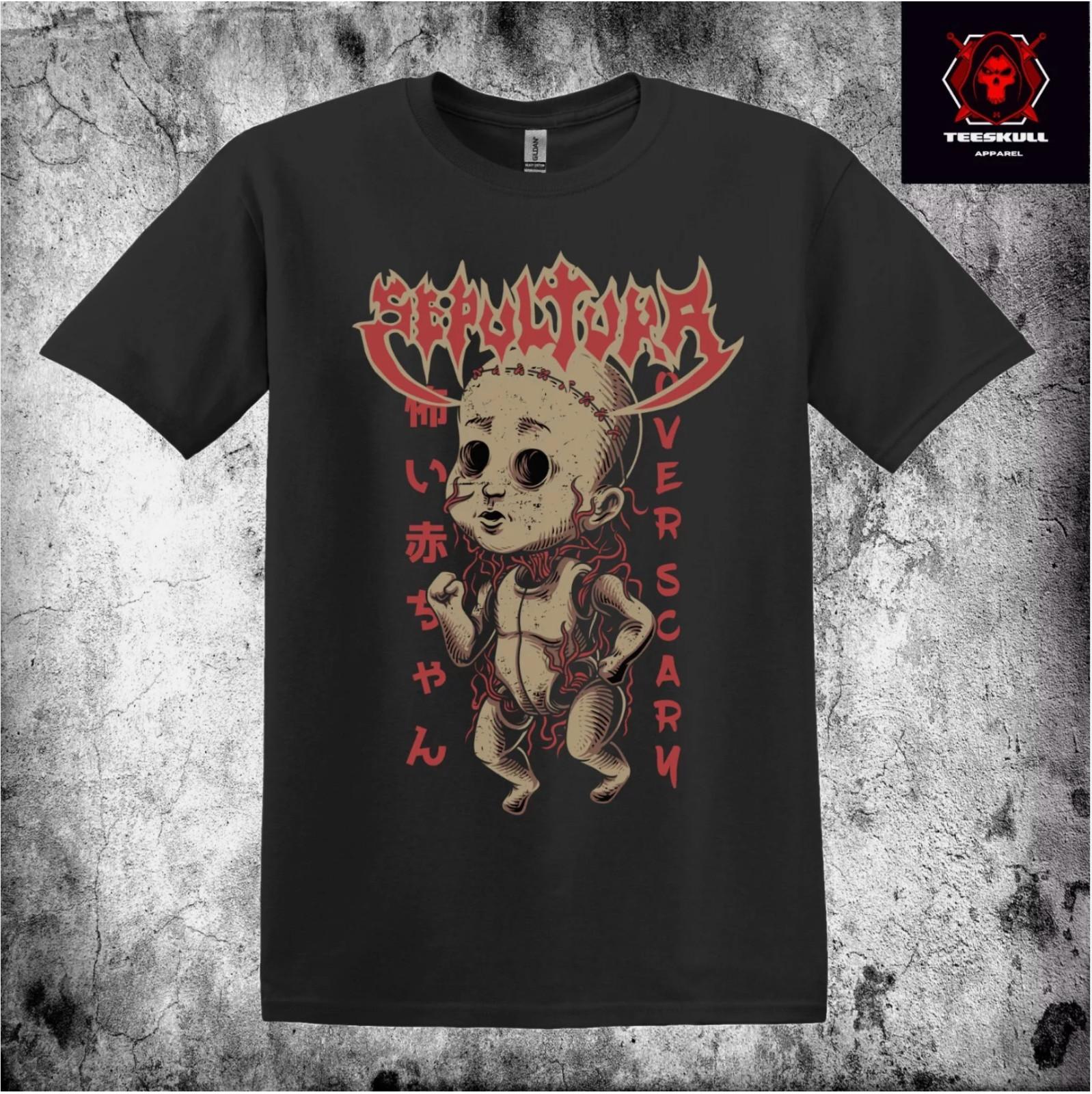 26 Sepultura Heavy Metal Rock Band Tee Heavy Cotton Unisex T-SHIRT S-3XL Unisex T-Shirt M