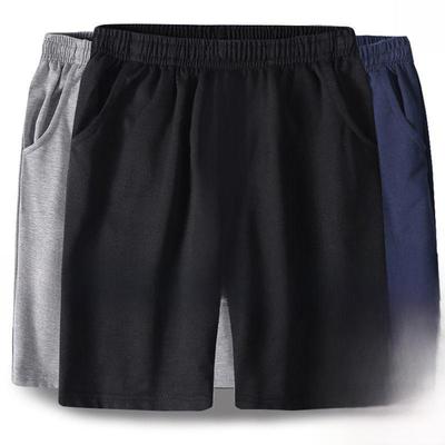 „2024 Pantaloni scurți largi din bumbac pentru bărbați: Tendință casual de vară, mărime mare, pijamale acasă"