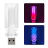 Rainbow Color Car USB LED Atmosphere Light Universal 5V Retro Candle Style Incandescent Bulbs Car Decoration Lamp