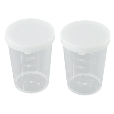 100ML Μεζούρα 10τμχ 30ML 50ML Διαφανές με Διαβαθμισμένο