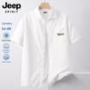 JEEP SPIRIT Men's Ice Silk Short-Sleeve Casual Shirt