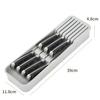 Kitchen Accessories Expandable Tableware Drawer Storage Organizer Tray Plastic Tableware Tray Tableware Tool Organizer