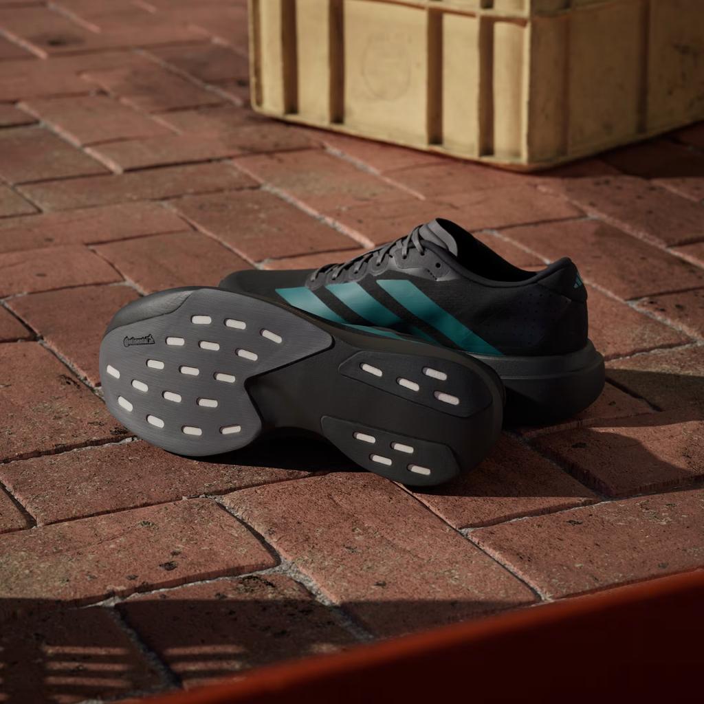 JS4488 Adidas Adizero Evo SL Core Black Pure Teal Grey Four (Men's)