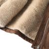 Mid-Aged Women's Winter Fashion Coat: Velvet-Enhanced, Thick Cotton Jacket with Fur and Leather Integration.