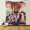 VIKAMA Boho Elephant Tapestry, Teal Tribal Print Wall Hanging for Bedroom, Dorm, Living Room & Bohemian Home Decor21