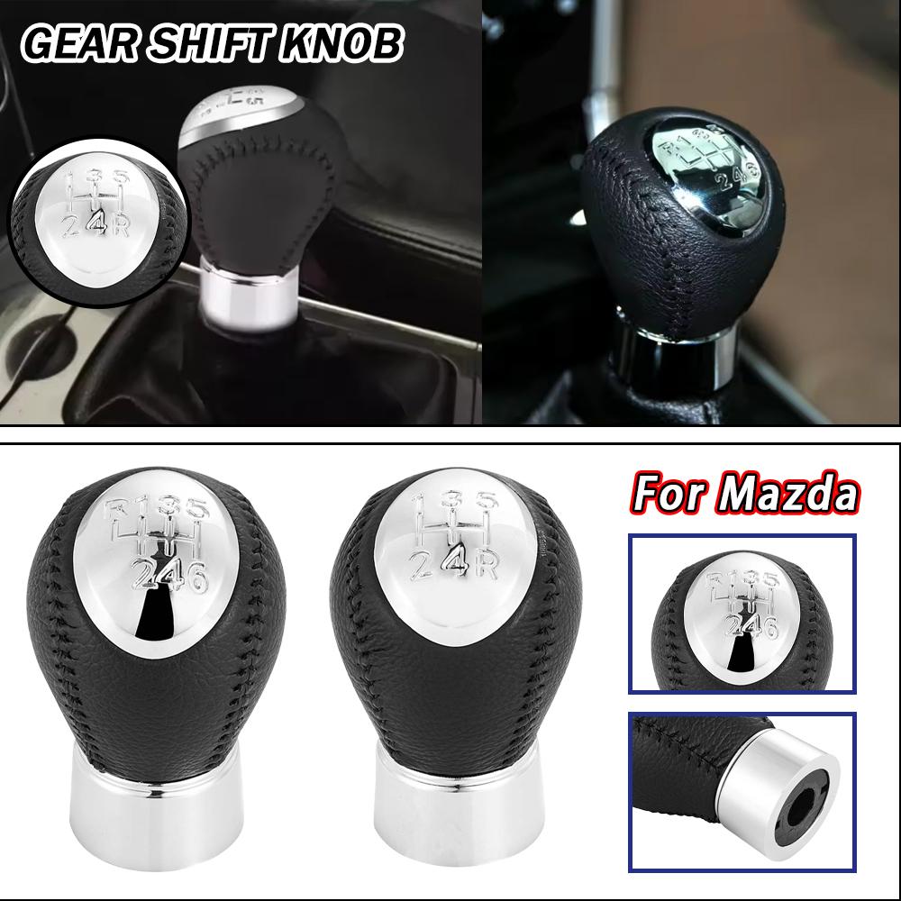 New Product 5/6 Speed Manual Transmission Car Accessories Gear Shift Knob For MAZDA 6 2002 2003 2004 2005 2006 2007 Car Styling