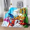 Cartoon Anime Super Wings Throws Blanket for Bedding Picnic Kid Super Soft Cute kawai high quality Flannel Blanket birthday gift