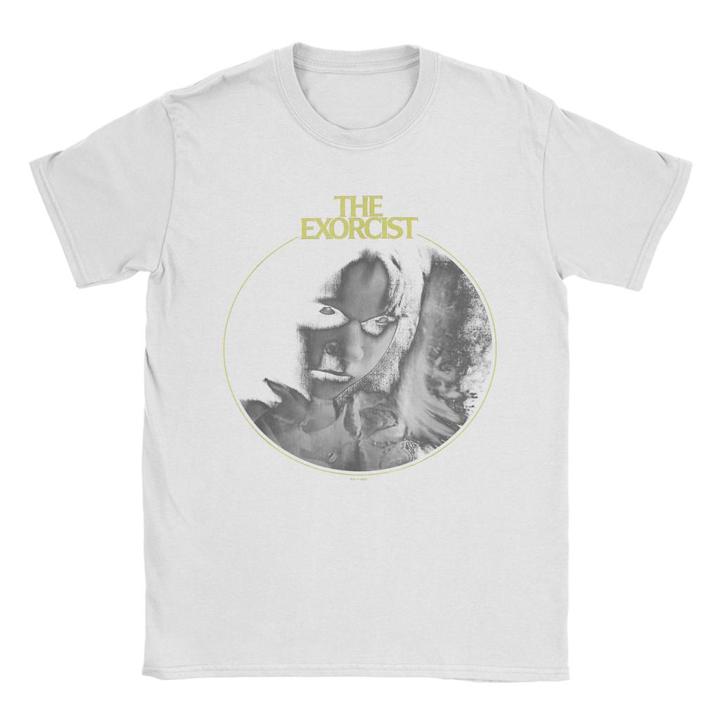 The Exorcist Scary Film TShirt Summer Cotton T Shirts For Man Harajuku Design Tee Shirt ShortSleeved Y2K Basic Top Tees