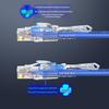 AUCAS Cat6 RJ45 Security Locking Connector