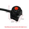 Universal Motorcycle Kill Switch Red Push Button Horn Starter Dirt Bike Atv Utv Dual Sport