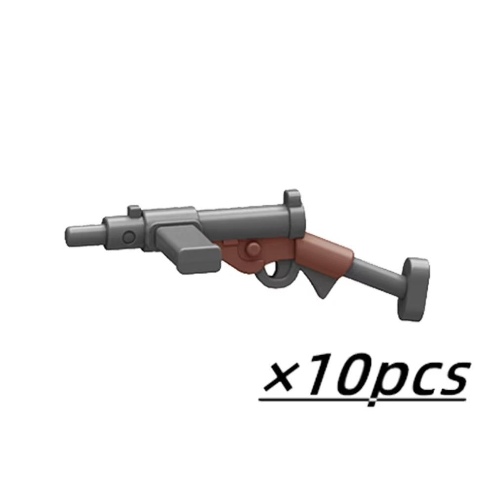 Military Building Blocks Solider Figure US Soviet Two-color 98K Gun Bobosha Anti-Tank Weapons Army Accessories MOC Toys Kid J010