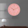 Non-Ticking Nordic Wall Clock Round Wall Hanging Clock Electronic Color Clock  Living Bedroom