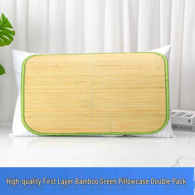 Summer Bamboo Pillowcase Pair - Adult Large Single Size