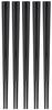 Akebono Sangyo Decagonal Noodle Set of Made In Chopsticks, Black, 23cm, 5, Japan, GM-4004