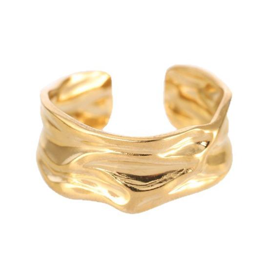 Adjustable Ring Lightweight Comfortable To Wear Anti-Oxidation Open Ring Exquisite Craftsmanship Niche Style Ring for