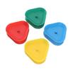 4Pcs Playing Card Holder Plastic Triangle Shaped Spring Design Hands Free Poker Card Holder