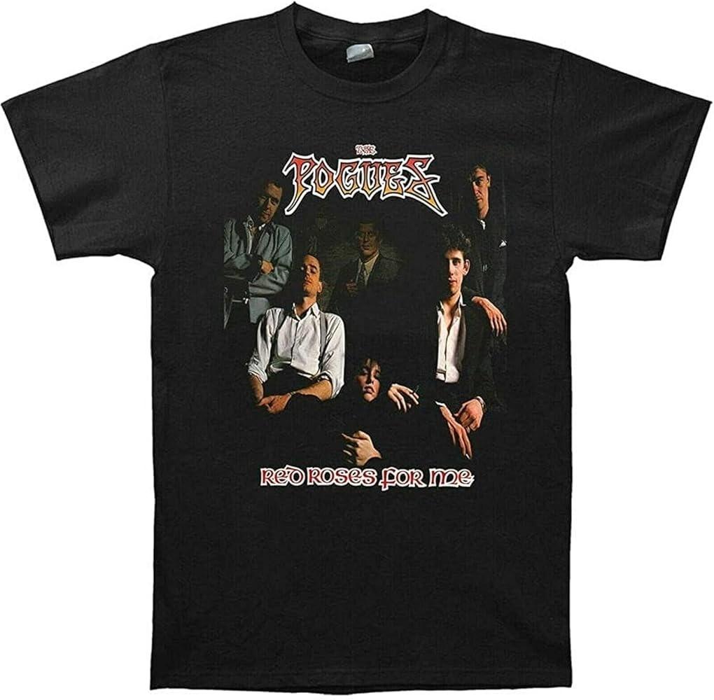 New The Pogues Red Roses for Me Cotton Unisex All Size 21D974 XXL