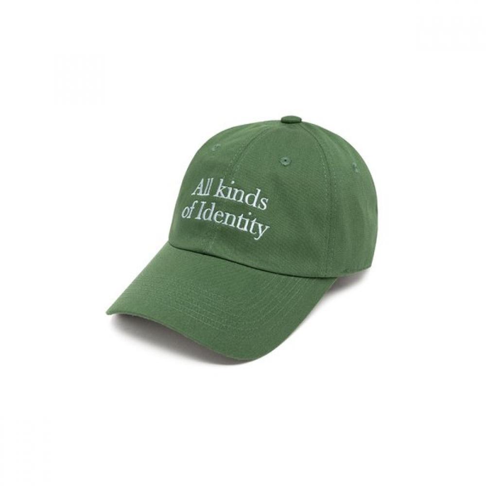 Akiii Classic Vintage Color Lettering Ballcap Green FREE