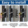 Stainless Steel Door Hinge Gasket Hardware Door Hinge Filler Plates Gasket Kits For Door Hinge Repairs