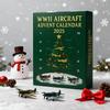 2025 Halloween Advent Calendar Christmas Countdown Calendar Aircraft Wwii Advent 3D Calendar With Box Surprise Pendant Deco F5Z0