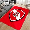 Red Shield with White Stripe suitable as a non-slip mat for the living room or bedroom sofa