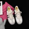 Strawberry Bear New Retro Casual Cowhide Dopamine Inner Pink Inner Height Increase