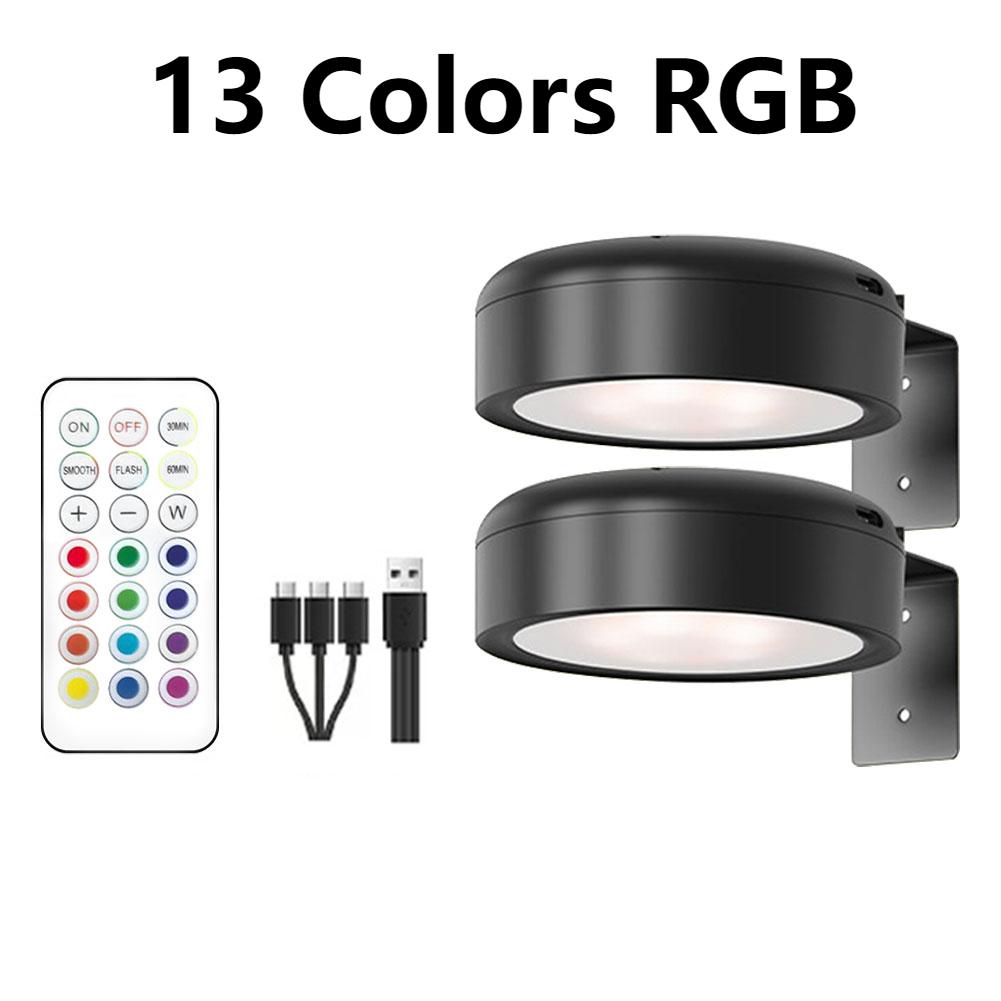 2/3Pcs Picture Lights for Wall Rechargeable Poster Lights Dimmable Wall Decor Light 3 Lighting Modes for Picture Frame Paintings