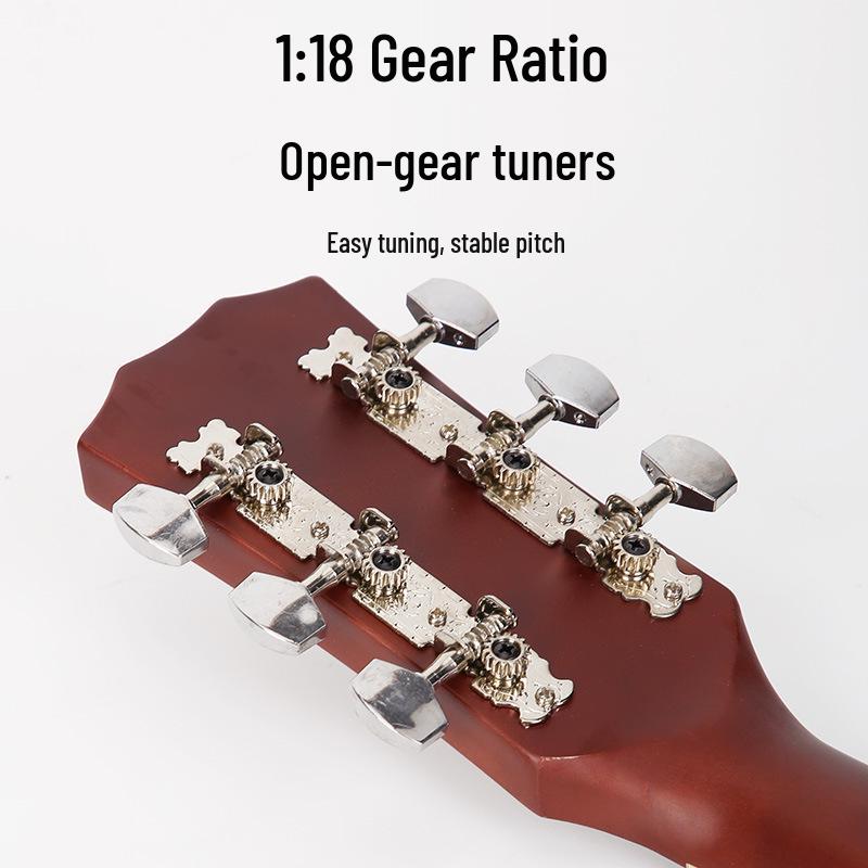 38-inch/41-inch Beginner Folk Guitar for Students and Universal Practice
