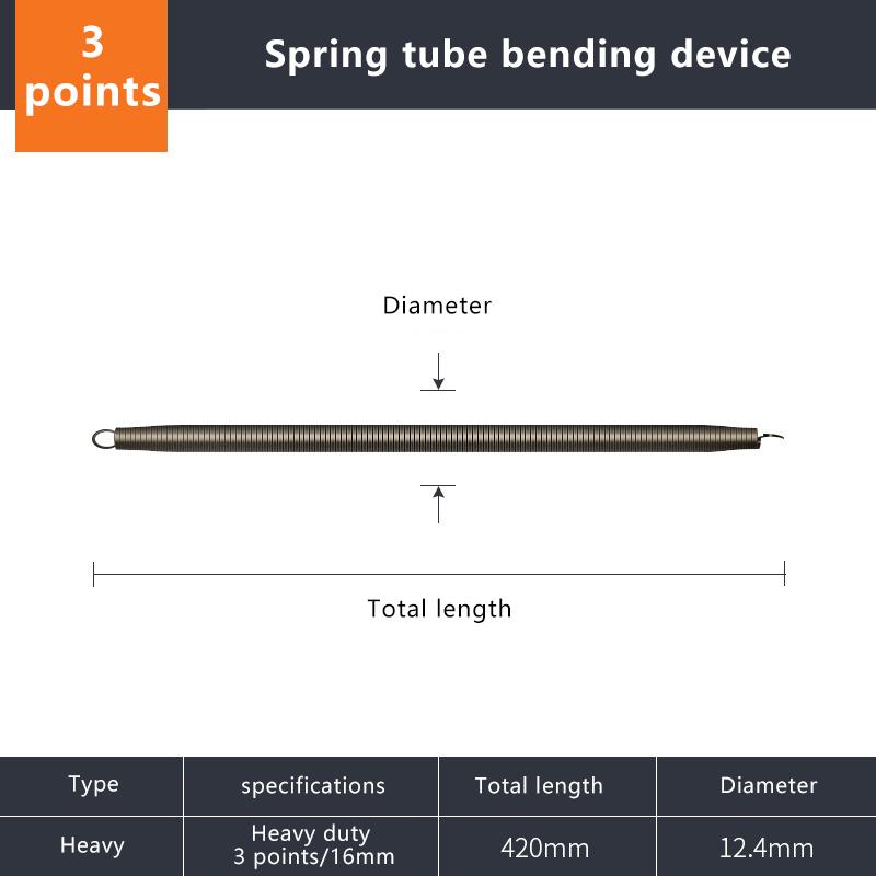 

1 шт. Згинач ПВХ труб 16-25 мм Квадратний Сталевий Дріт Згинання Труб Ручний Інструмент Вигин Пружинний Дріт Труба Пружинний Згинач A1