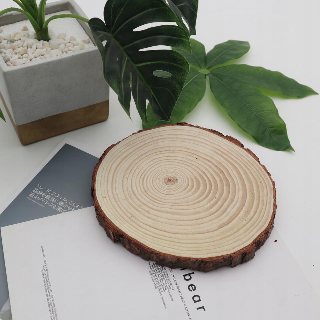 Wooden Plate 10-12Cm Xl Wall Table Decoration