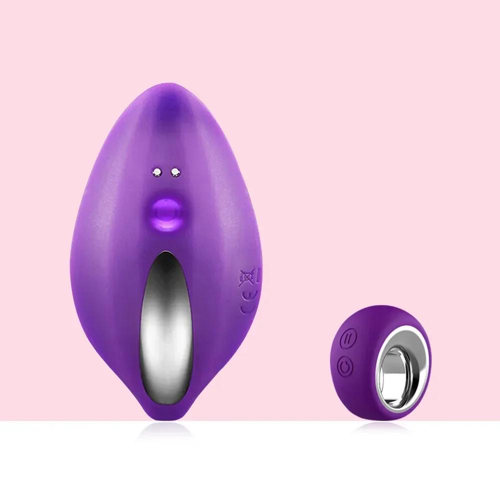 Vibradores para mujeres clítoris potente Sin sonido Mariposa Lencería portátil Huevo Vibrador Estimulador clitoriano Juguete sexual para mujeres 18+
