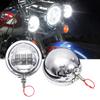 4.5 Inch LED Headlight LED Fog Lamp with Shell Auxiliary Light Headlight Housing Bucket