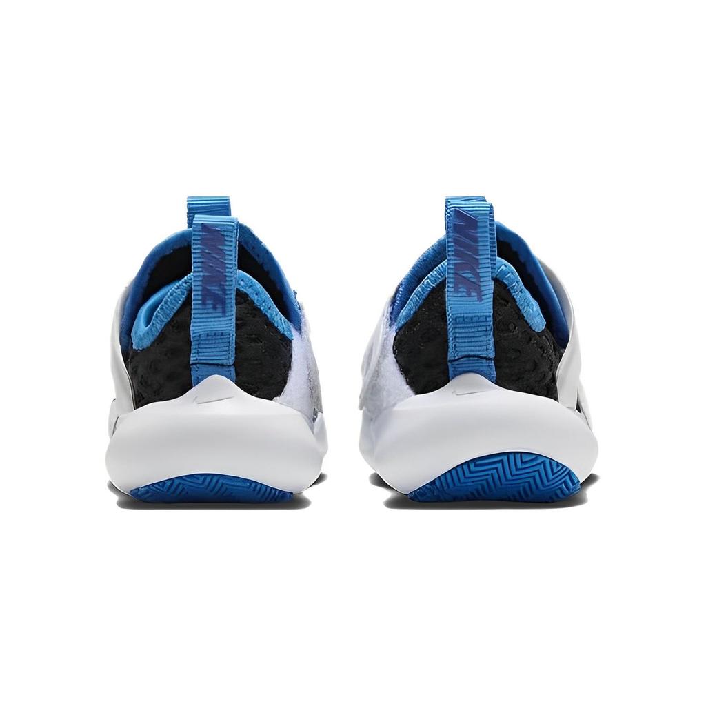 Nike Flex Advance TD Fabric Durable Low Top Shoes Baby Shoes White Black Blue DC9367-002