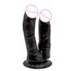 Double Head Dildos Penetration G-spot Stimulation of Vagina and Anus Penis Dual Ended Phallus Erotic Toys for Women