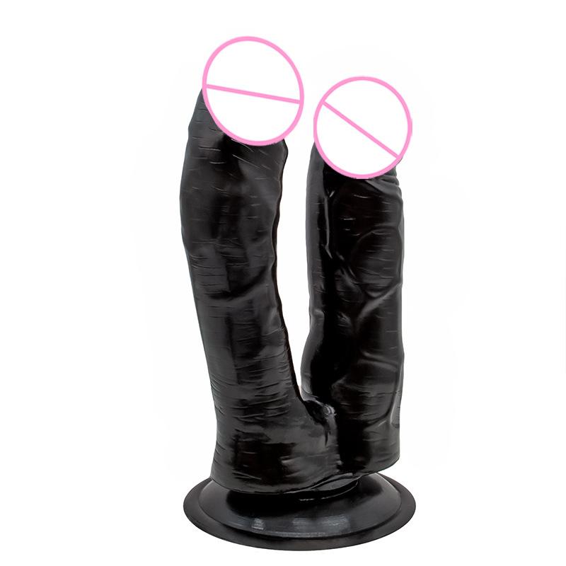 Size Double Head Dildo U-Shaped Small Dildo Female Masturbation Erotic Shaped Dildo