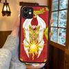 Anime C-CardcaptorS S-Sakura For IPhone 16 15 14 13 12 11 Pro Max X XS MAX Plus Translucent Black Phone Cover