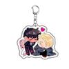 Cartoon Anime Anastasia Acrylic Keychain Fashion Students Y2K Cartoon Charm Backpack Keyring Jewelry Accessories Gift for Friend