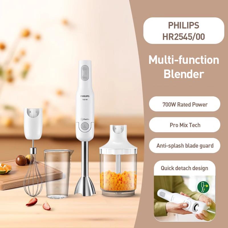 Philips blender HR2545/00 Multi-functional Hand Blender (Whisk & Chopper Attachment)