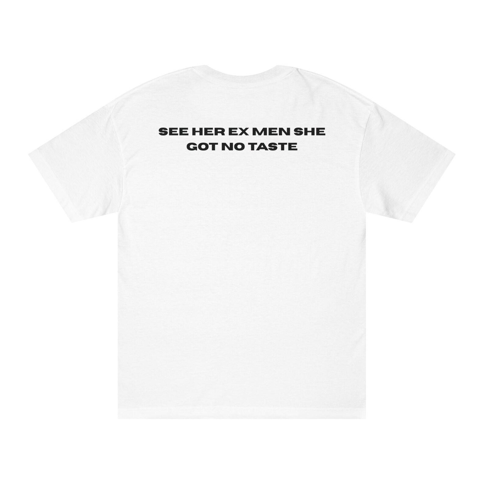 Santan Dave Graphic Tee: Minimalist Chest Print, Bold Back Message S