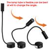 RV Barco LED Luz de Leitura Flexível Gooseneck Lâmpada de Parede DC12V 24V Para Caminhão Motorhome Iates Cabine Com Porta de Carregador USB