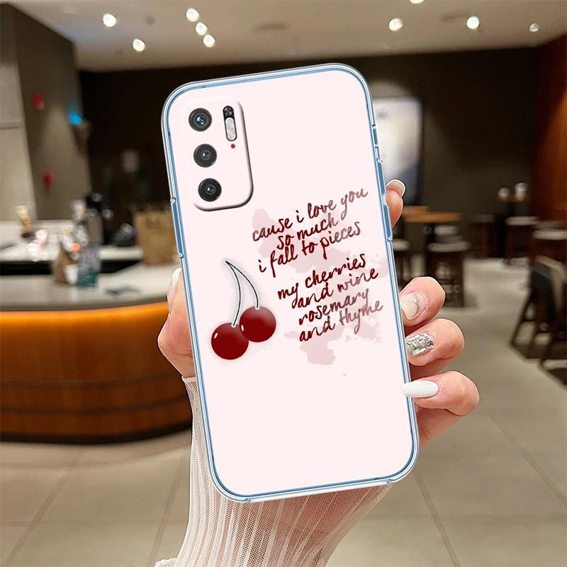 UP21 Kirsche Sommerfrucht Transparente Handyhülle für Motorola Moto Edge 20 30 40 50 S30 Fusion Ultra Pro Neo Lite + G200 G23