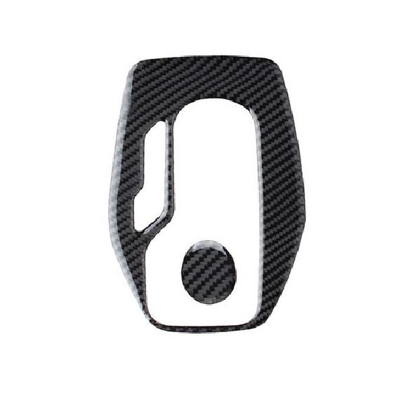 Carbon Fiber Car Center Gear Shift Cover Trim For Chevrolet Camaro 2016-