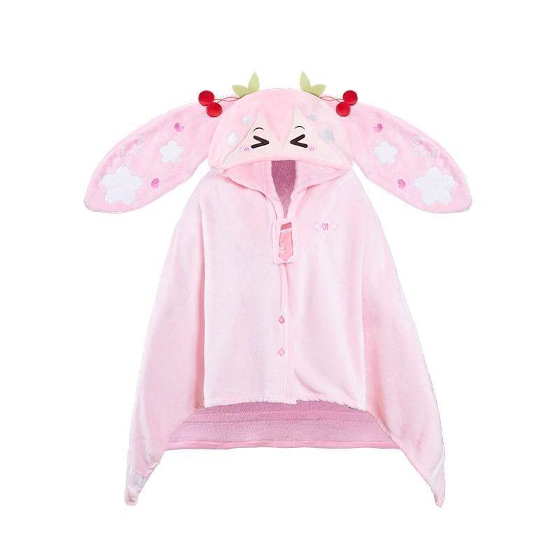 Hatsune Miku Japanese Style Hooded Blanket Shawl