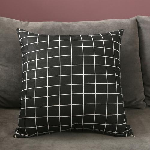 Car Waist Simple Style Special Offer Pillowcase Inserts Four Seasons Double-Sided Cushion Living Room Sofa Office 45*45
