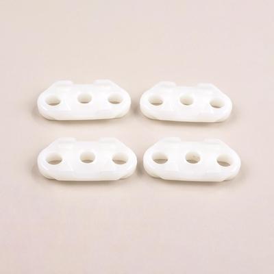 BCF1680 4 sztuki prowadnicy drzwi/okna do Opel GM, długość 35,7 mm, szerokość 16,2 mm